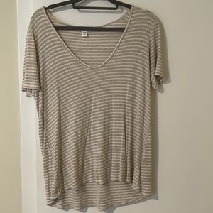BDG Striped Scoop Neck T-Shirt